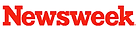 Logo for Newsweek - red letters on white background
