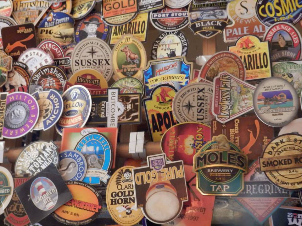 No wallspace spared in The Harp