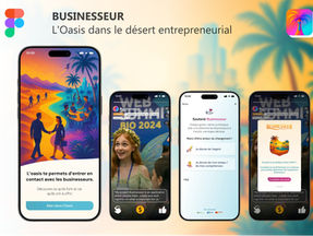 Conception UX/UI : Application de réseautage Business