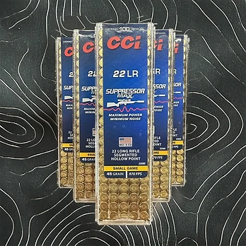 CCI Suppressor Max .22 LR