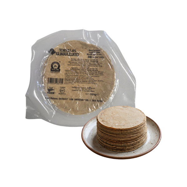 Tortillas Guanajuato 500gr/12cm/30pcs