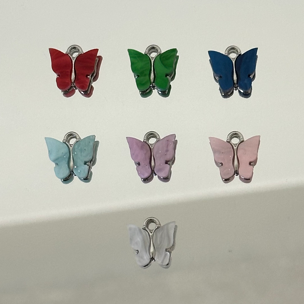 Thumbnail: silver butterfly charm