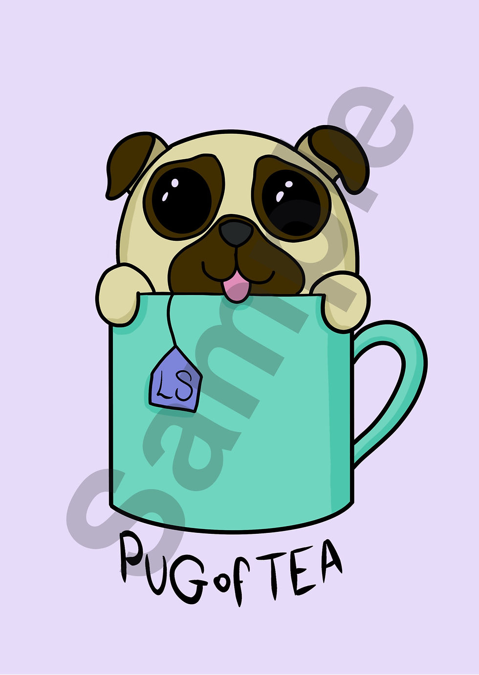 Thumbnail: Pug of Tea Sample Poster