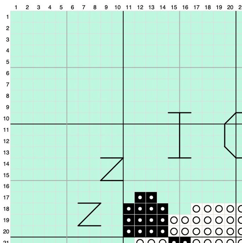 Thumbnail: I Can't Adult Sample Pattern