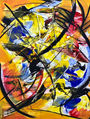 Leimfarbe auf Papier
100x80cm