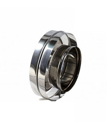 CHAPÉU INOX c/ ABA - Dupla Parede