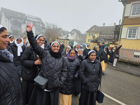 Besuch unserer Mitschwestern aus Indien