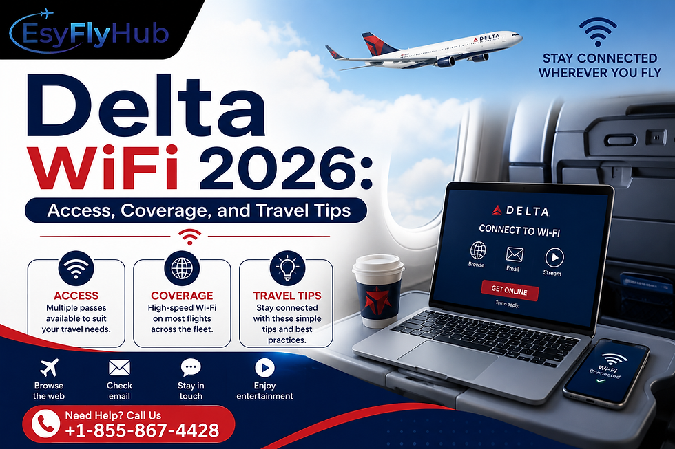 Delta WiFi 2026: Access, Coverage, and Travel Tips