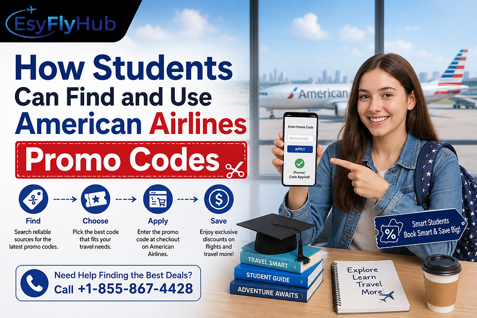 How Students Can Find and Use American Airlines Promo Codes
