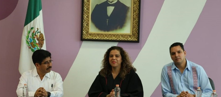 Histórica reunión entre el Ministro Presidente electo de la SCJN y Magistradas y Magistrados del TSJO