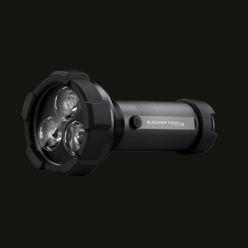 Ledlenser P18R Work Rechargeable Flashlight - 4500 Lumens, Advanced Focus, Magnetic Charging, Industrial Grade, 7-Year Guarantee