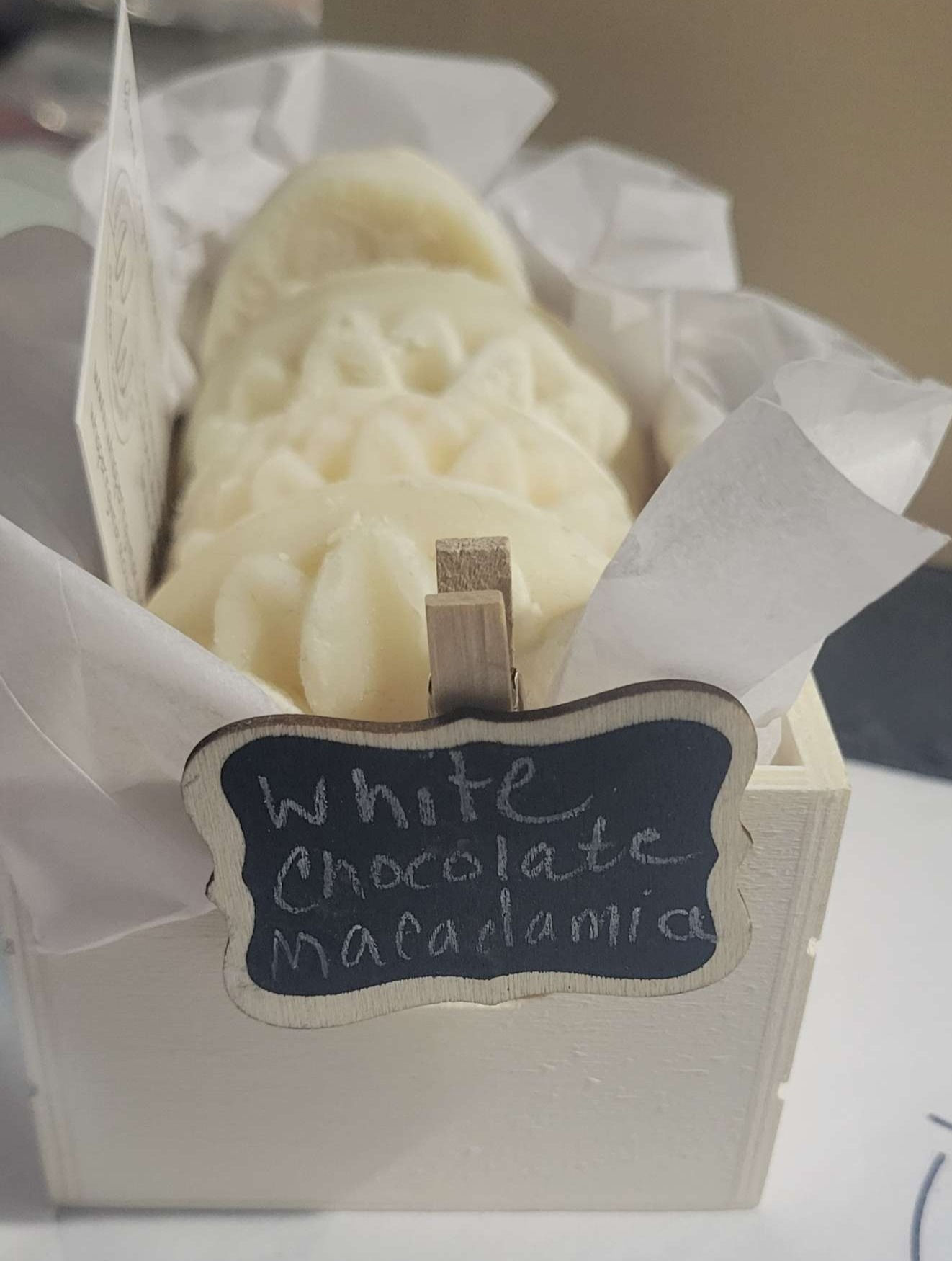 White Chocolate Macadamia Moisturing Bath Bar Gift Set-Vegan