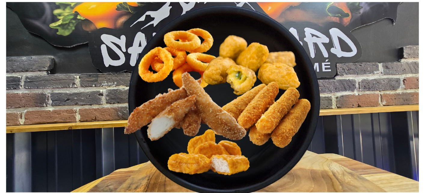 Arranged Food and Objects