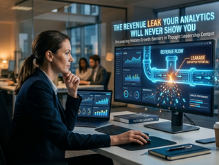 Analytics alone cannot catch the cost of weak thought leadership