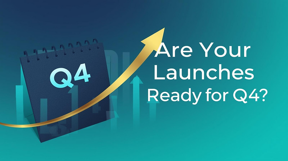 calendar with up arrow to demonstrate growth and conversion during launches