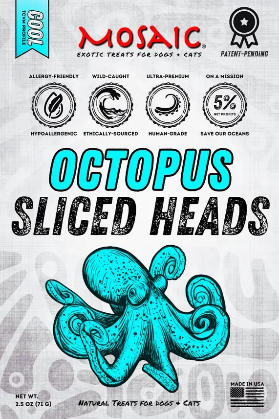Sliced Octopus Heads