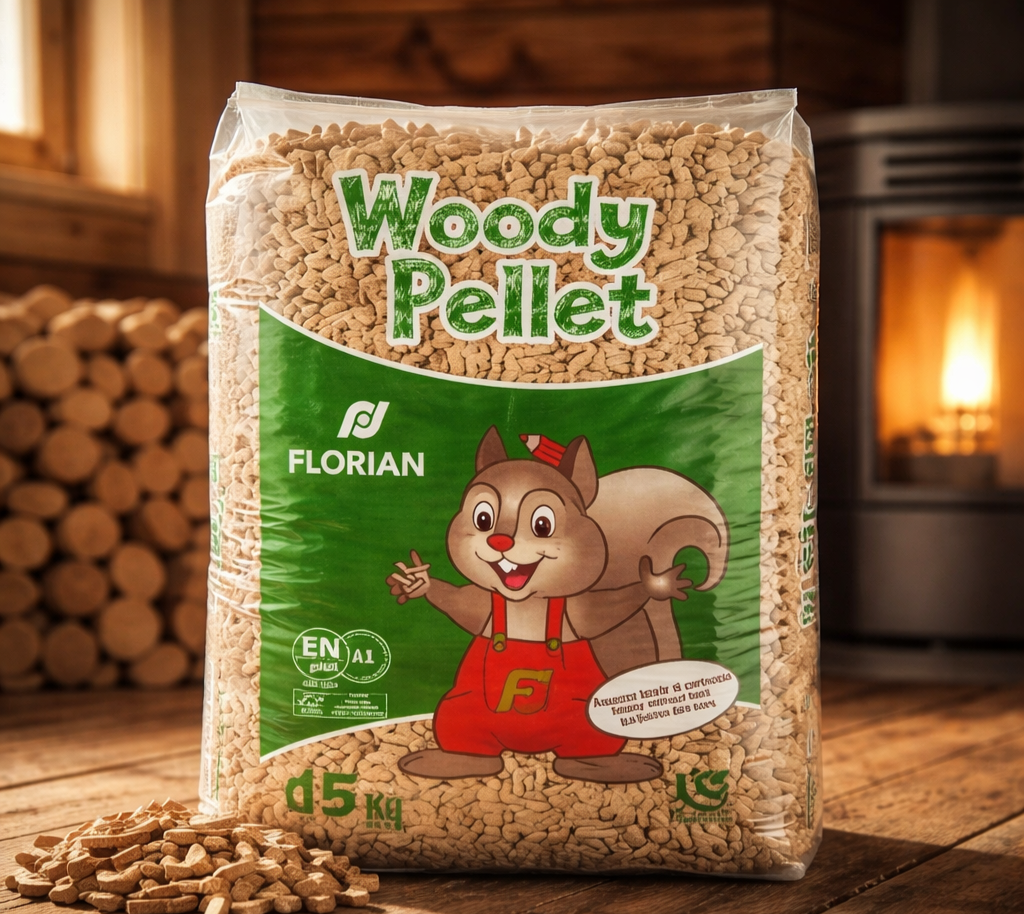 Woody Pellet – Hochwertige Holzpellets ENplus A1 "1050 Kg"