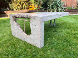 Industrial Style Concrete Coffee Table