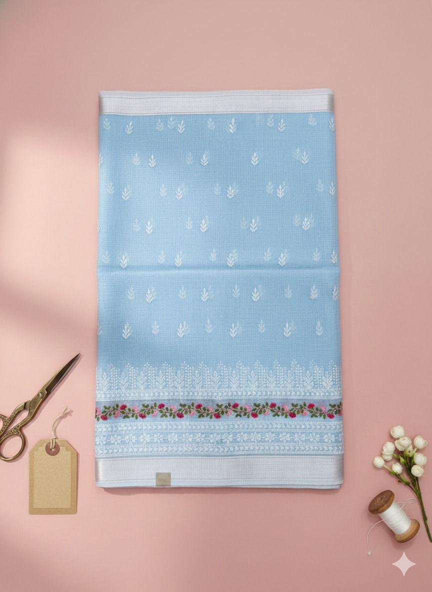 Thumbnail: Border Embroidery Saree