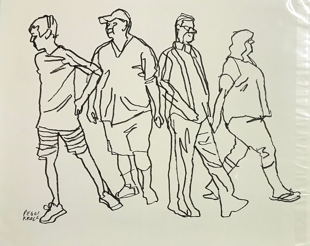 Figures, by Peggi Kroll Roberts