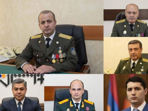 Pashinian reemplazó al Director del Servicio de Seguridad Nacional