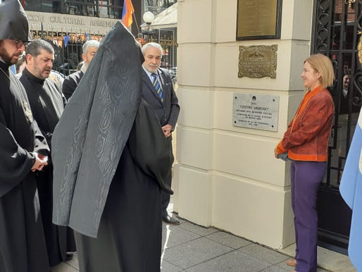 El Centro Armenio fue declarado "Sitio de Interés Cultural" de la Ciudad