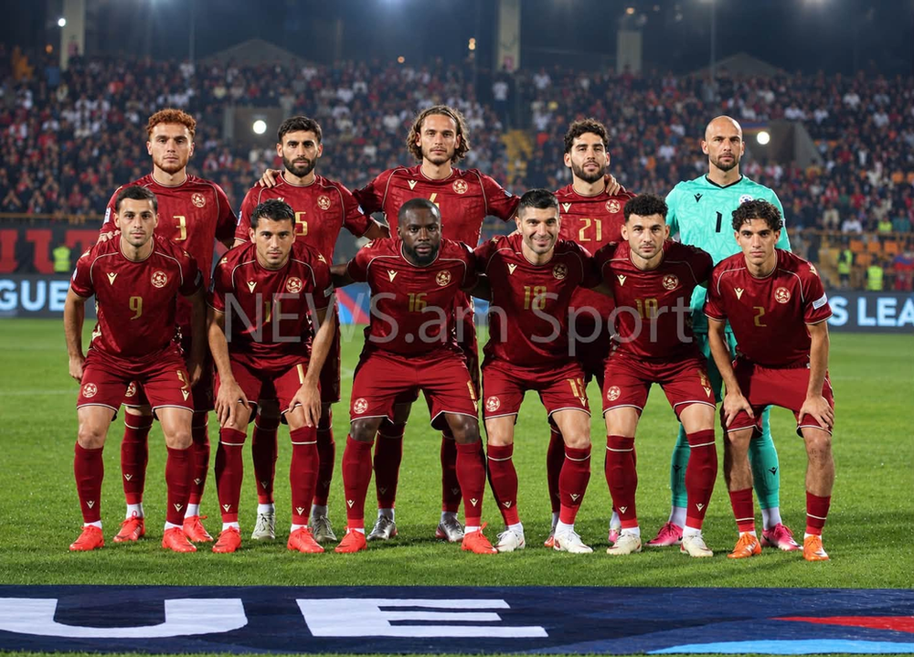 Liga de Naciones UEFA: Montenegro derrotó a Armenia en Ereván