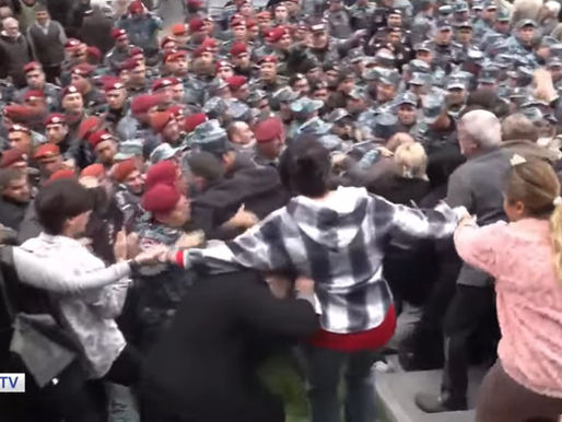 El arresto del Alcalde de Guiumrí, la represión policial y las reacciones condenatorias del accionar gubernamental