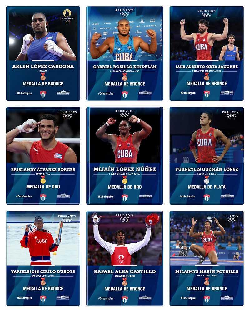 Paris 2024: balance cubano de la participación de sus atletas en los ...