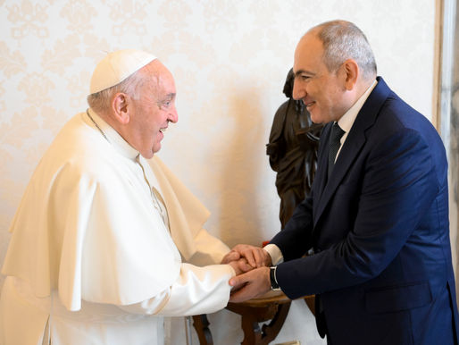 El Papa Francisco recibió a Nikol Pashinian