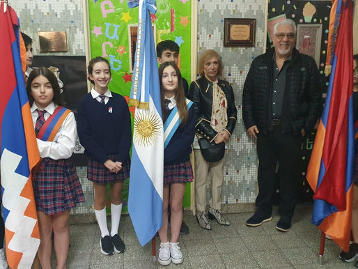 El Colegio Armenio Arzruní recibió y agasajó al ex alumno y benefactor Roberto Dakessian