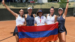 Tenis: el equipo femenino derrotó a Azerbaiyán y el masculino avanza en la Copa Davis