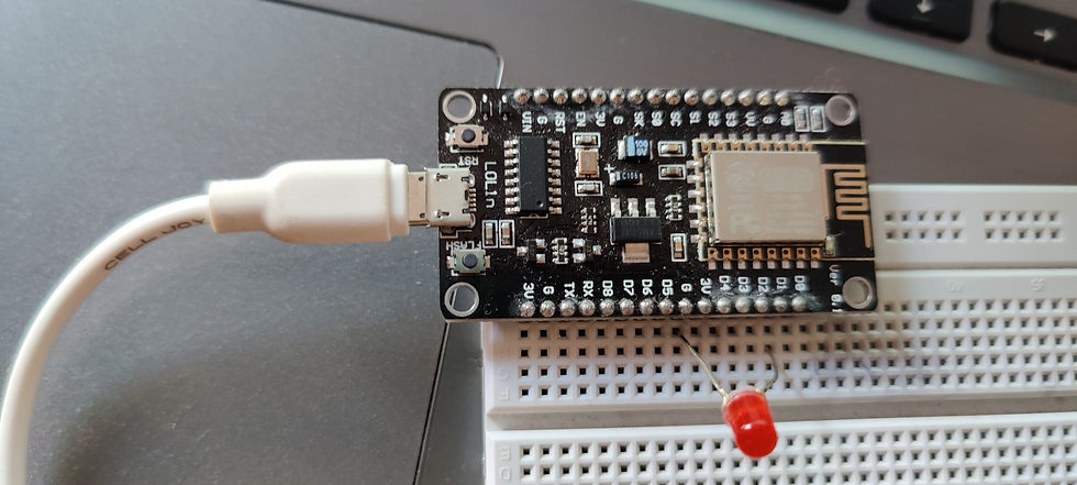Esp8266 connected to LED