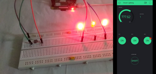 Smart Lighting System - IoT Prototype using Blynk App