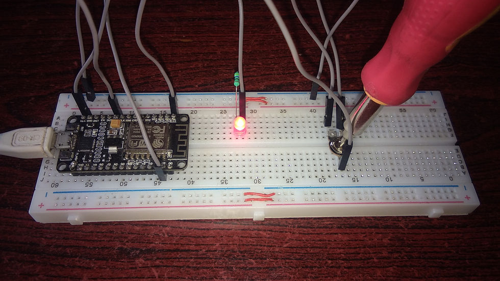 Circuit when it is Powered ON