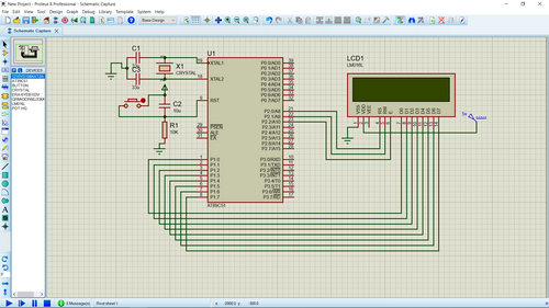 Buy Interfacing LCD display with 8051 using Proteus Software - Project ...