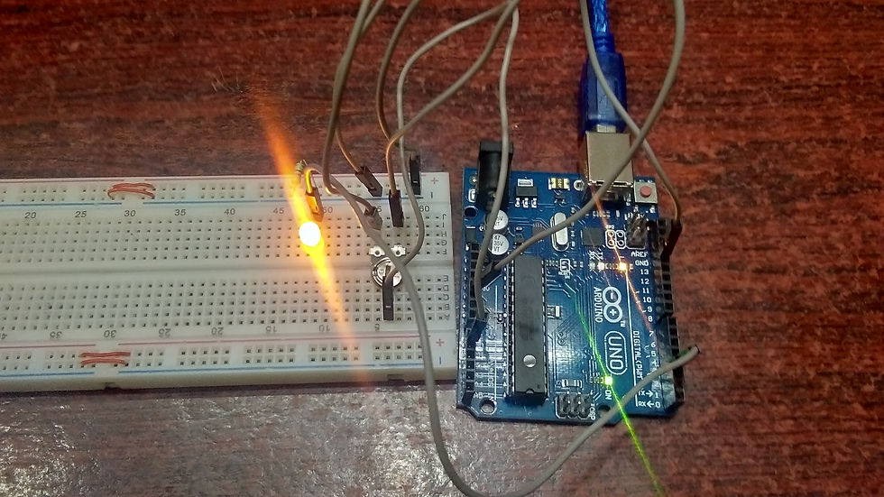Circuit when it Powered ON