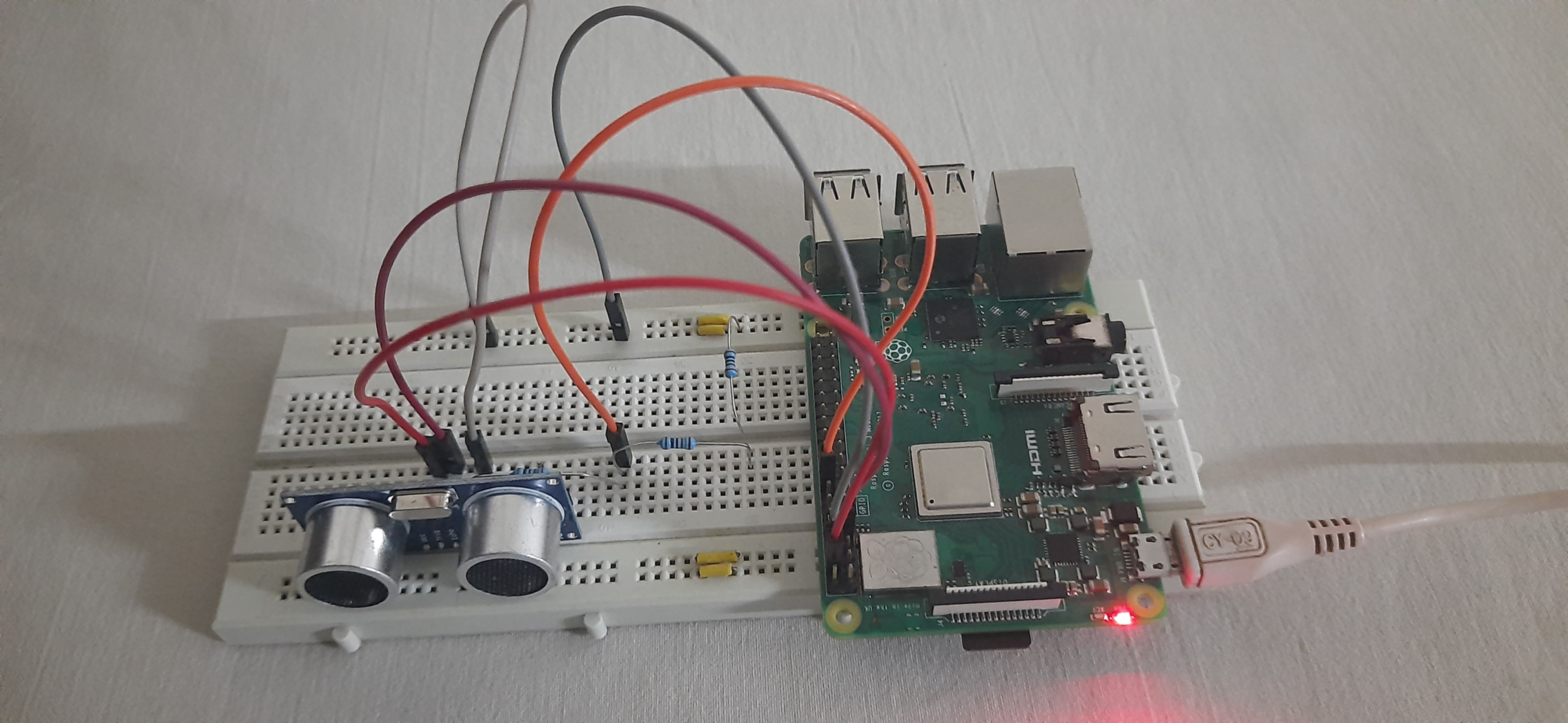 IoT - Distance measurement using Ultrasonic Sens working & Raspberry Pi- Project