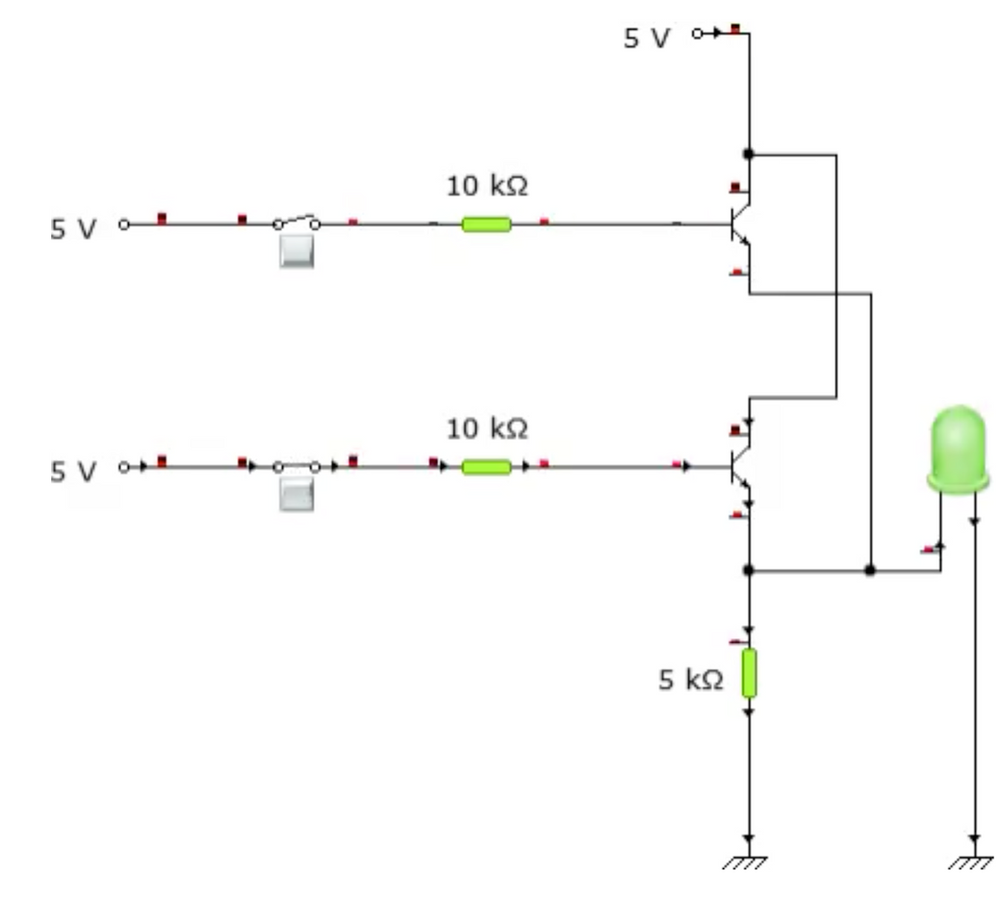 OR Gate using Transistor