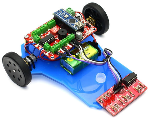 Buy Line Follower Robot using 8051 Microcontroller Project Code