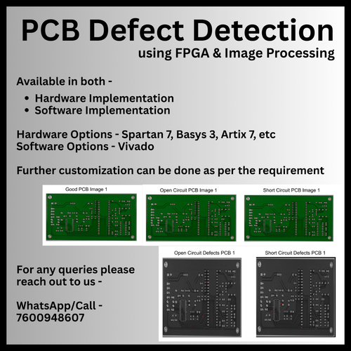 Buy Pcb Defect Detection Using Fpga And Image Processing