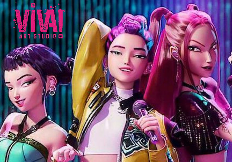 K Pop Demon Hunter Karaoke and Scrapbooking