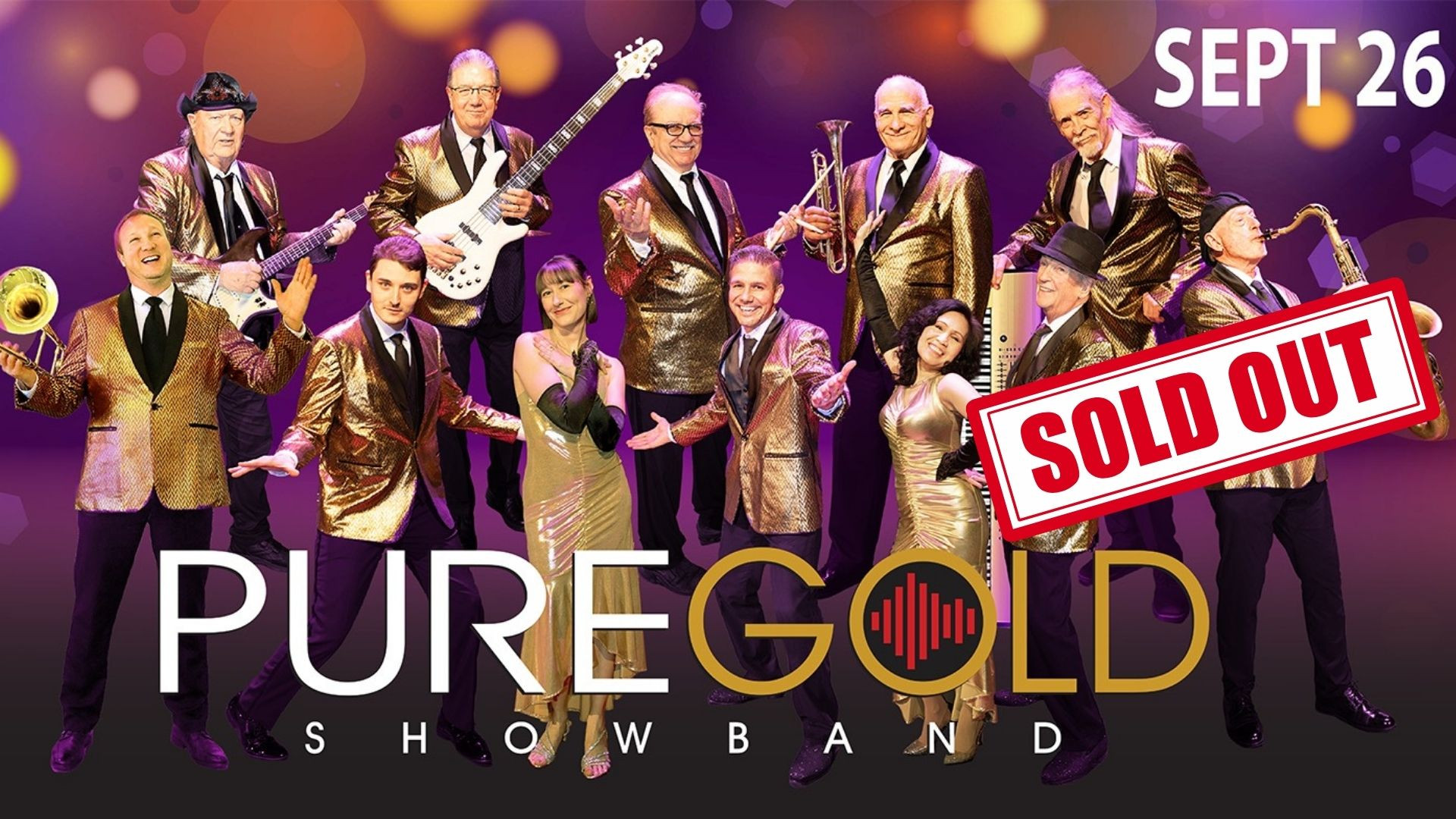 PURE GOLD Showband - One Stage, Five Decades, Countless Hits