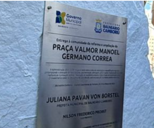 O HOMENAGEADO FOI MORADOR DO BAIRRO, EM CASA SITUADA EM FRENTE AO TERRENO ONDE ESTÁ A PRAÇA REMODELADA E AMPLIADA PELA PREFEITURA