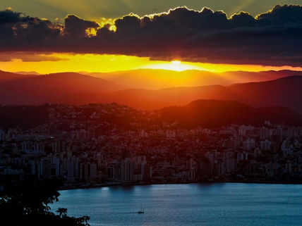 Previsão é de chuvas intensas  e alívio na temperatura em SC