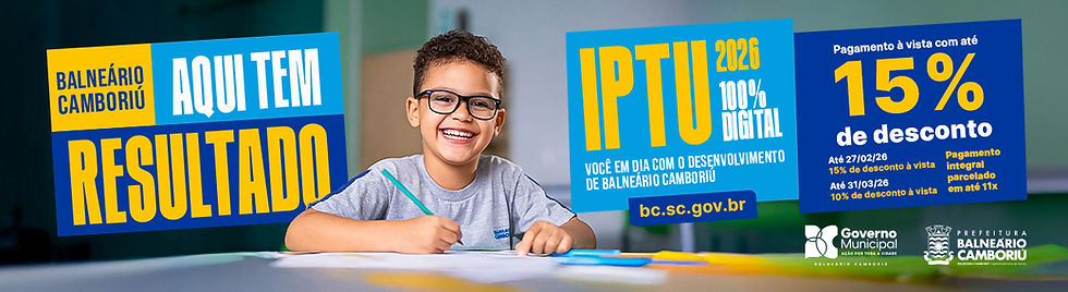 ACESSE BC.SC.GOV.BR PARA MAIS INFORMAÇÕES
