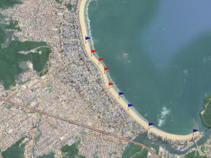 Metade dos pontos da Praia Central está imprópria (IMA)