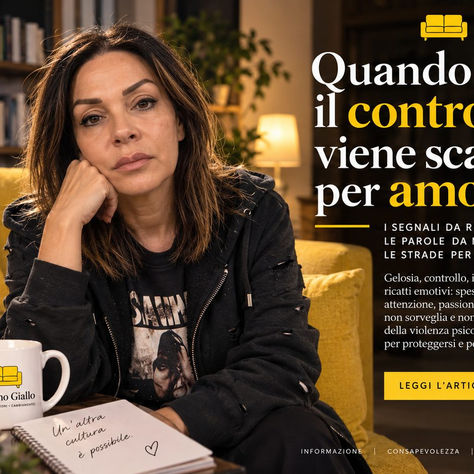 Quando il controllo viene scambiato per amore - Il Divano Giallo, Luisa Pesarin