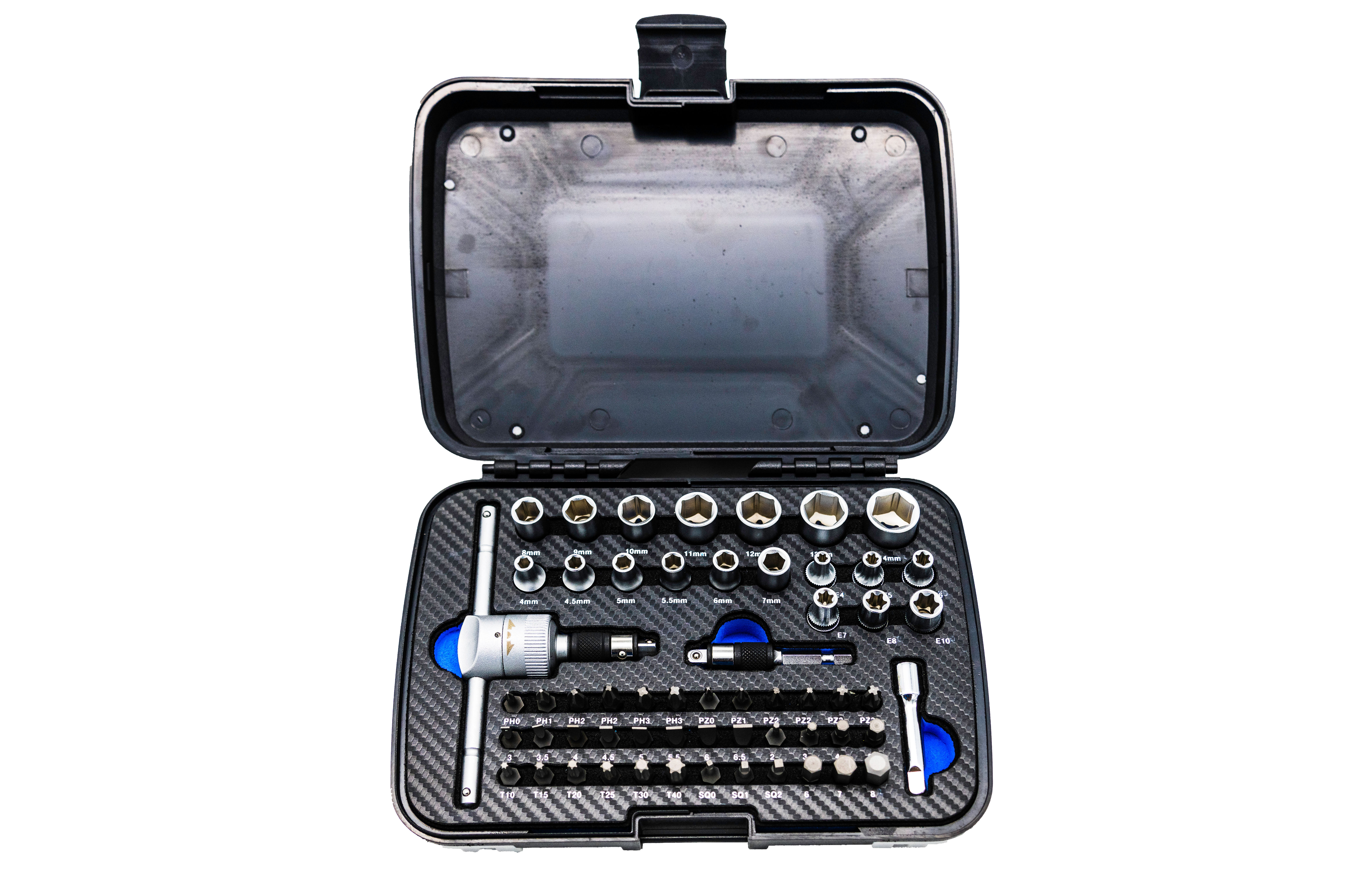 910058 58pcs Bit & E Socket Set