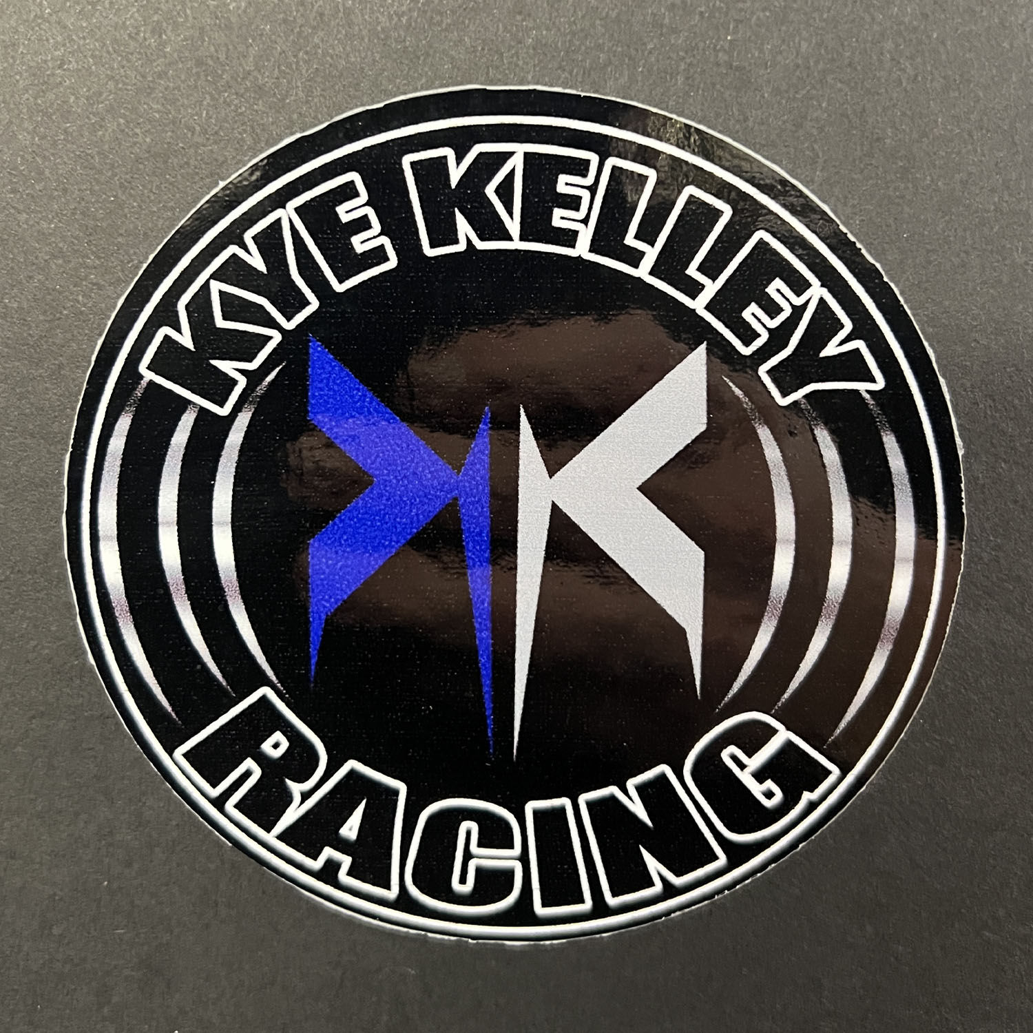 Kye Kelley Racing Logo Sticker